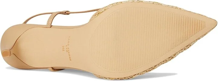 Marc Fisher LTD Flory Women's Shoes Light Natural : 6.5 M, Faux Leather - Image 3