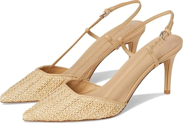 Marc Fisher LTD Flory Women's Shoes Light Natural : 6.5 M, Faux Leather