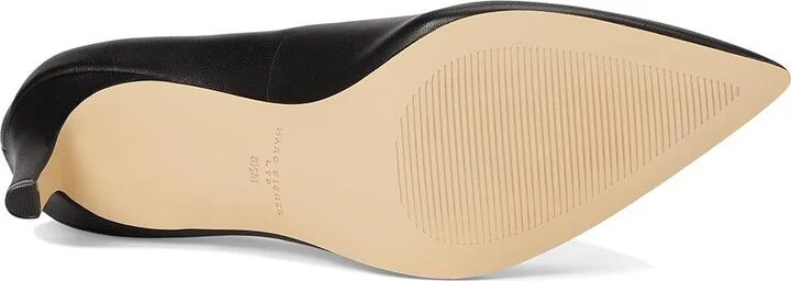 Marc Fisher LTD Genni High Women's Heels Black Leather : 8.5 M, Leather/Rubber - Image 3
