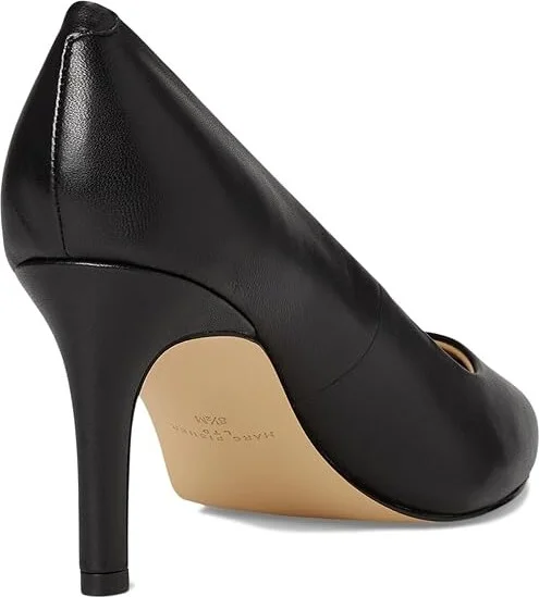 Marc Fisher LTD Genni High Women's Heels Black Leather : 8.5 M, Leather/Rubber - Image 4