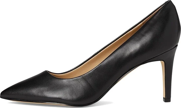 Marc Fisher LTD Genni High Women's Heels Black Leather : 8.5 M, Leather/Rubber - Image 6