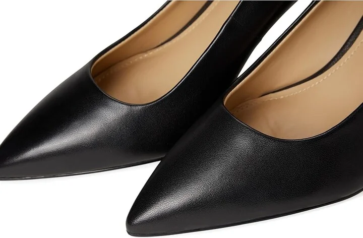Marc Fisher LTD Genni High Women's Heels Black Leather : 8.5 M, Leather/Rubber - Image 7