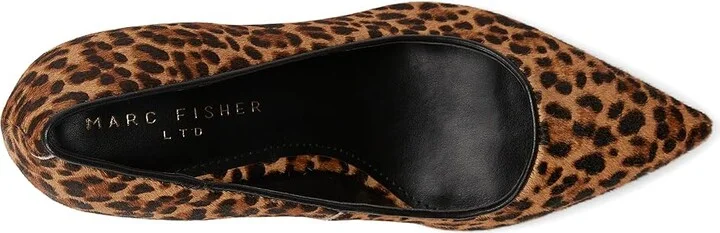 Marc Fisher LTD Genni High Women's Heels Leopard : 8.5 M, Leather/Rubber - Image 2