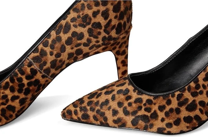 Marc Fisher LTD Genni High Women's Heels Leopard : 8.5 M, Leather/Rubber - Image 7