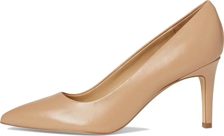 Marc Fisher LTD Genni High Women's Heels Light Natural Leather : 9 M, Leather/Rubber - Image 6