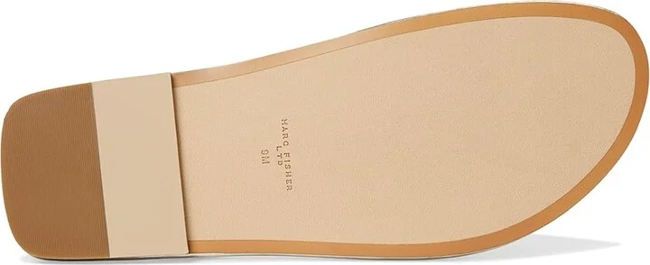 Marc Fisher LTD Gerty Women's Dress Sandals Gold Leather : 6.5 M - Image 3