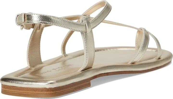 Marc Fisher LTD Gerty Women's Dress Sandals Gold Leather : 6.5 M - Image 4