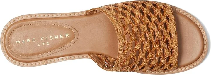 Marc Fisher LTD Glynne Women's Dress Sandals Medium Natural : 8.5 M, Synthetic - Image 2