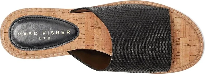 Marc Fisher LTD Grayce Women's Dress Sandals Black : 8 M, Synthetic - Image 2