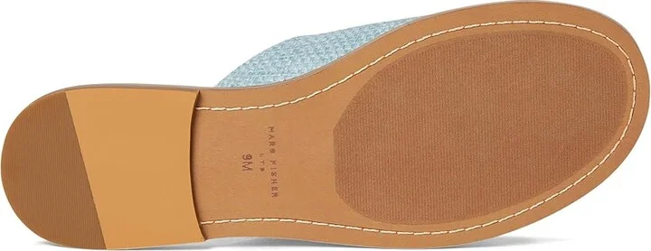 Marc Fisher LTD Grayce Women's Dress Sandals Dark Blue : 6 M, Synthetic - Image 3