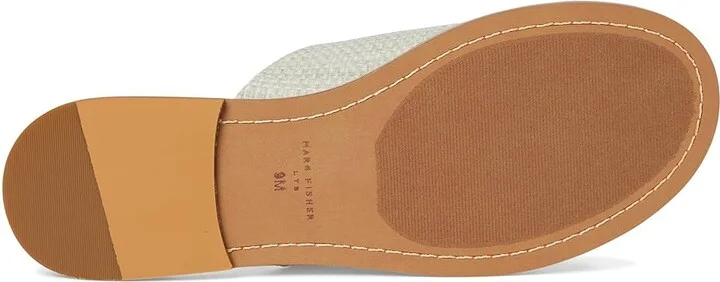 Marc Fisher LTD Grayce Women's Dress Sandals Light Grey : 7.5 M, Synthetic - Image 3