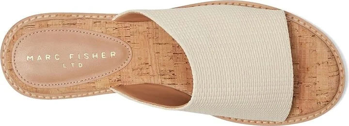 Marc Fisher LTD Grayce Women's Dress Sandals Light Natural 1 : 7.5 M, Synthetic - Image 2