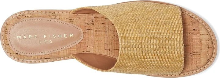 Marc Fisher LTD Grayce Women's Dress Sandals Light Natural : 6.5 M, Synthetic - Image 2