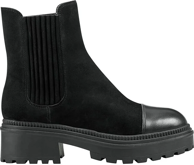 Marc Fisher LTD Hadria Women's Boots Black Suede : 9.5 M - Image 4