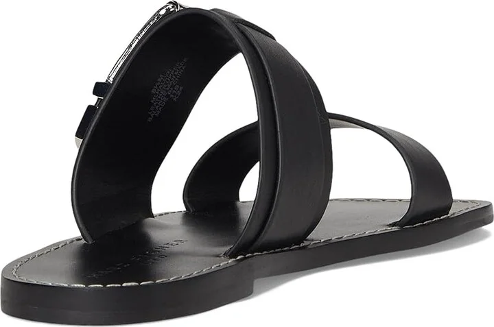 Marc Fisher LTD Hallyn Women's Dress Sandals Black Leather 001 : 6.5 M - Image 4