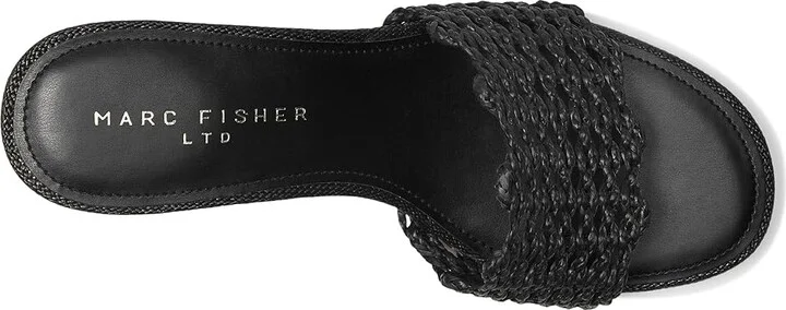 Marc Fisher LTD Jazmine Women's Dress Sandals Black : 7.5 M, Synthetic - Image 2