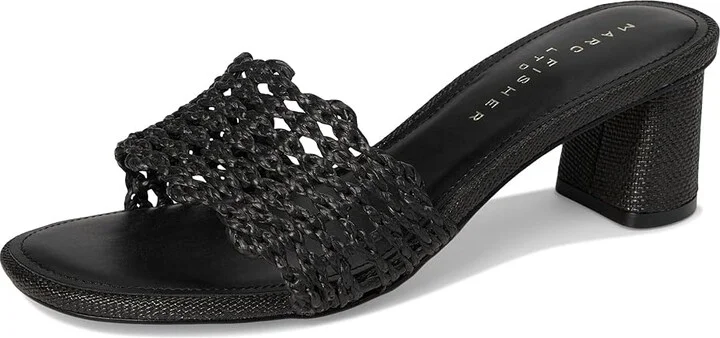 Marc Fisher LTD Jazmine Women's Dress Sandals Black : 7.5 M, Synthetic - Image 5