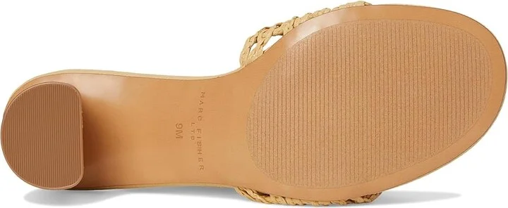 Marc Fisher LTD Jazmine Women's Dress Sandals Light Natural : 10 M, Synthetic - Image 3