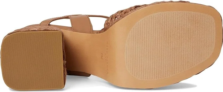 Marc Fisher LTD Juliey Women's Dress Sandals Medium Natural : 9.5 M, Leather - Image 3