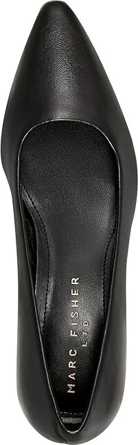 Marc Fisher LTD Kendri High Women's Heels Black Leather : 6 M - Image 2