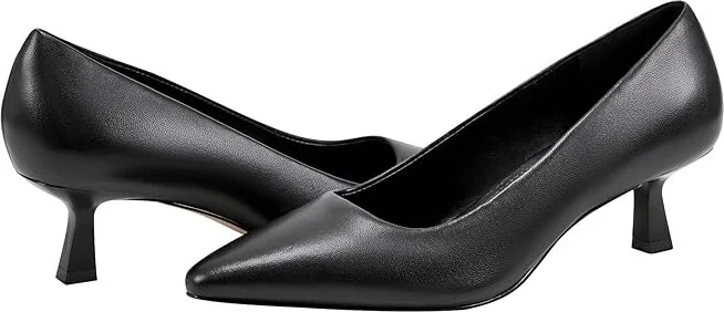 Marc Fisher LTD Kendri High Women's Heels Black Leather : 6 M