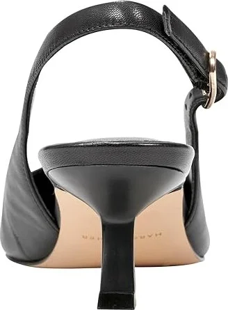 Marc Fisher LTD Kory High Women's Heels Black Leather : 7.5 M, Leather/Suede - Image 4