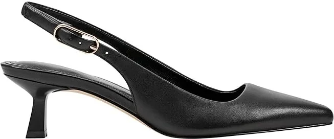 Marc Fisher LTD Kory High Women's Heels Black Leather : 7.5 M, Leather/Suede - Image 6