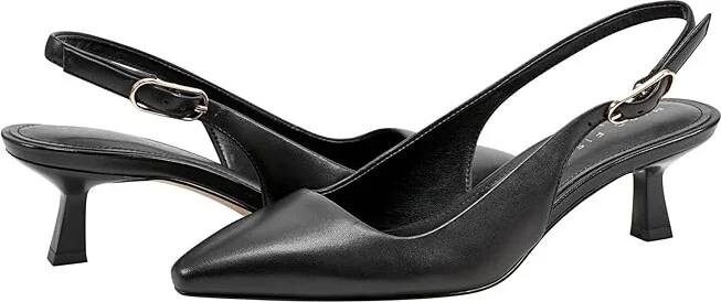 Marc Fisher LTD Kory High Women's Heels Black Leather : 7.5 M, Leather/Suede