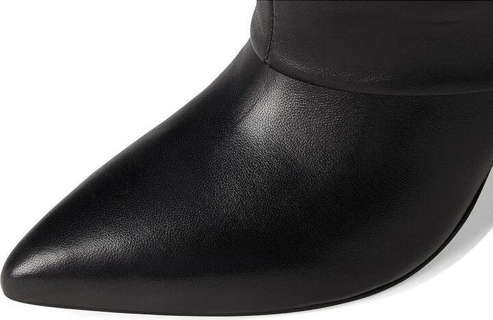 Marc Fisher LTD Lalita Women's Boots Black Leather : 10 M, Leather/Textile - Image 2