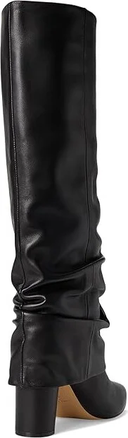 Marc Fisher LTD Lalita Women's Boots Black Leather : 10 M, Leather/Textile - Image 4