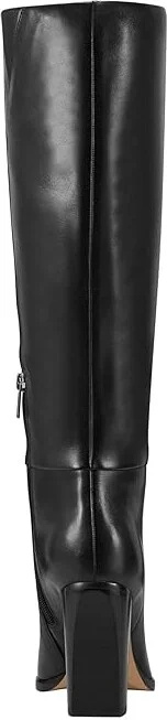 Marc Fisher LTD Lannie Women's Boots Black Leather : 10 M - Image 4