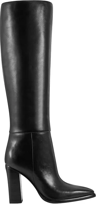 Marc Fisher LTD Lannie Women's Boots Black Leather : 10 M - Image 5