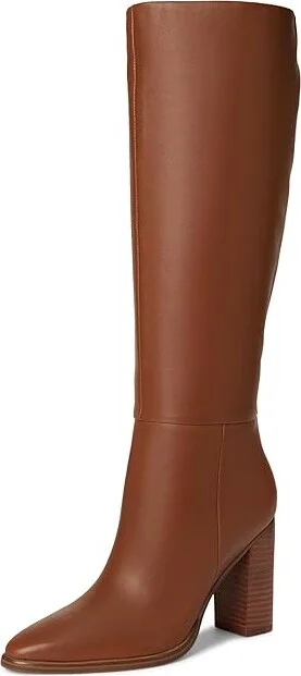 Marc Fisher LTD Lannie Women's Boots Medium Natural Leather : 8 M - Image 5