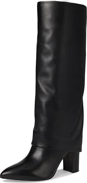 Marc Fisher LTD Leina Women's Boots Black Leather : 6 M - Image 5