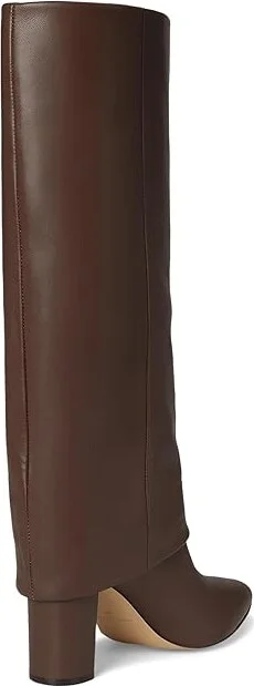 Marc Fisher LTD Leina Women's Boots Dark Brown Leather : 9.5 M - Image 4