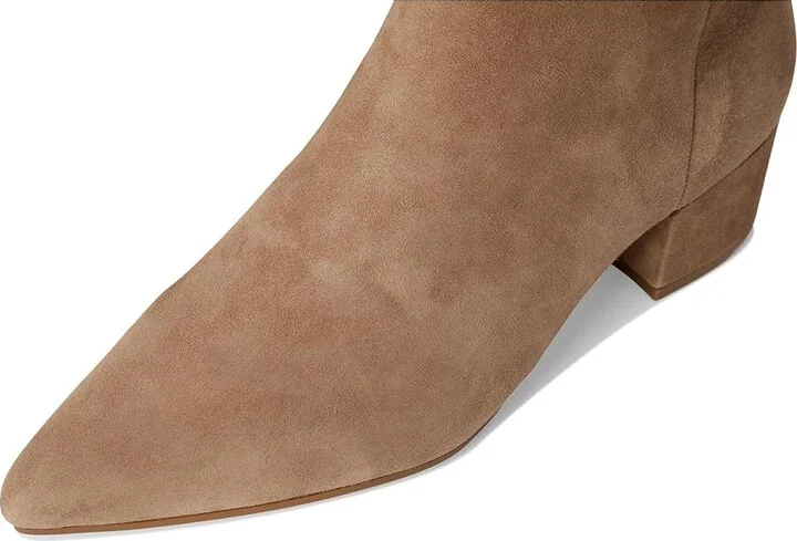 Marc Fisher LTD Leonna Women's Boots Medium Natural Suede : 6.5 M, Leather - Image 2