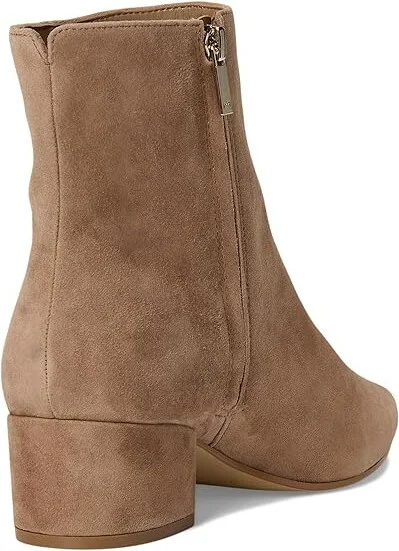 Marc Fisher LTD Leonna Women's Boots Medium Natural Suede : 6.5 M, Leather - Image 4