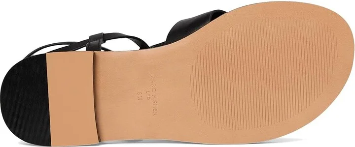 Marc Fisher LTD Lille Women's Dress Sandals Black Leather : 6 M - Image 3