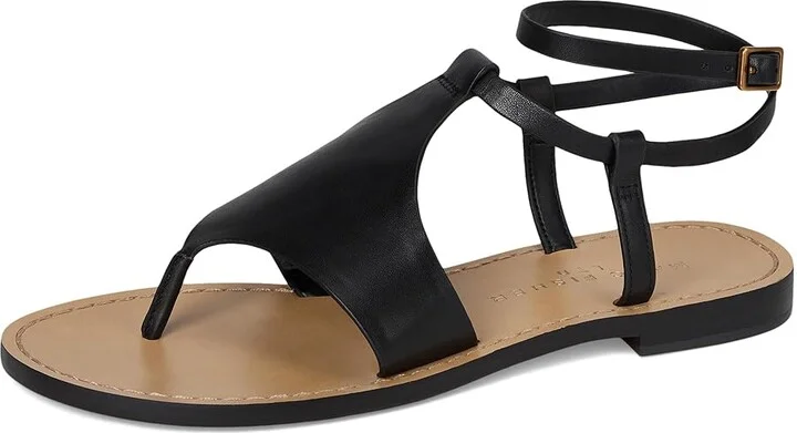 Marc Fisher LTD Lille Women's Dress Sandals Black Leather : 6 M - Image 5