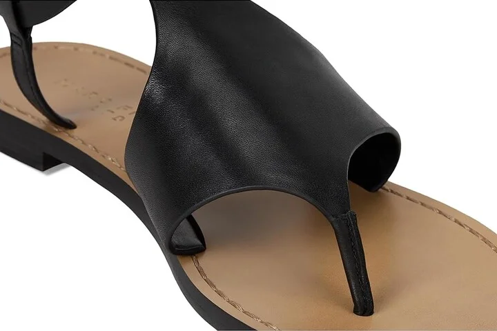 Marc Fisher LTD Lille Women's Dress Sandals Black Leather : 6 M - Image 7