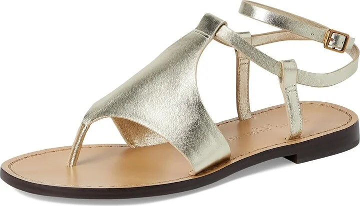 Marc Fisher LTD Lille Women's Dress Sandals Gold Leather : 6.5 M - Image 5