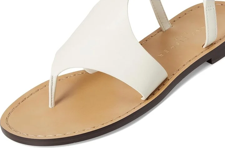 Marc Fisher LTD Lille Women's Dress Sandals Ivory Leather : 9.5 M - Image 3