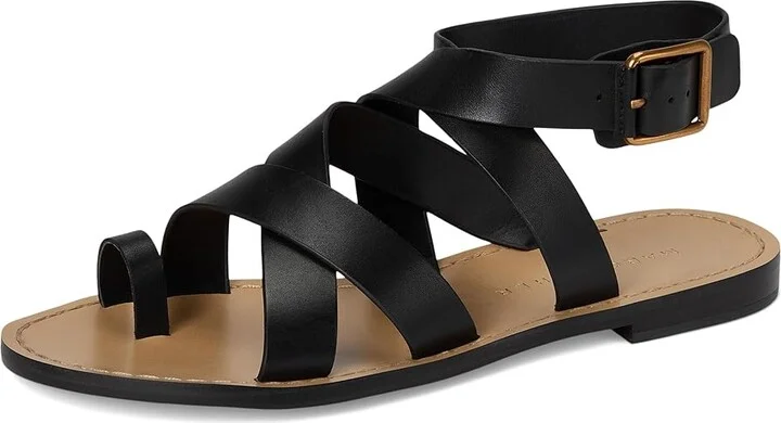 Marc Fisher LTD Lollie Women's Dress Sandals Black Leather : 8.5 M - Image 5
