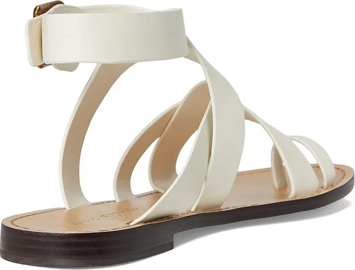 Marc Fisher LTD Lollie Women's Dress Sandals Ivory Leather : 6.5 M - Image 4