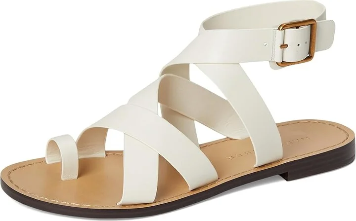 Marc Fisher LTD Lollie Women's Dress Sandals Ivory Leather : 6.5 M - Image 5