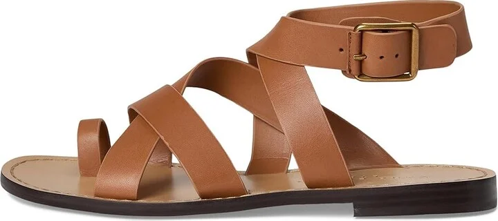 Marc Fisher LTD Lollie Women's Dress Sandals Medium Natural Leather : 10 M - Image 6