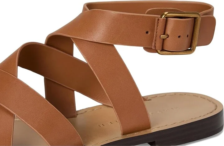 Marc Fisher LTD Lollie Women's Dress Sandals Medium Natural Leather : 10 M - Image 7