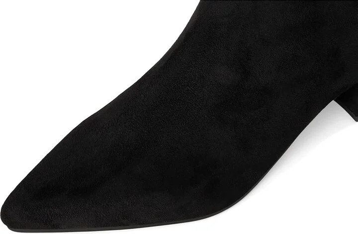 Marc Fisher LTD Lottie Women's Boots Black : 6.5 M, Suede - Image 2