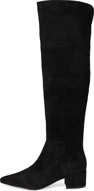 Marc Fisher LTD Lottie Women's Boots Black : 6.5 M, Suede - Image 6