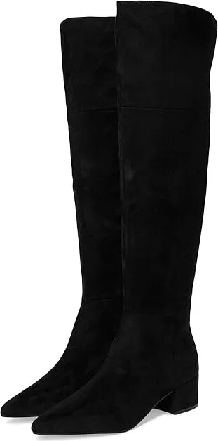 Marc Fisher LTD Lottie Women's Boots Black : 6.5 M, Suede
